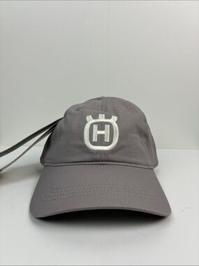 NWT Husqvarna Xplorer adult unisex Alloy gray cotton baseball cap OS tool